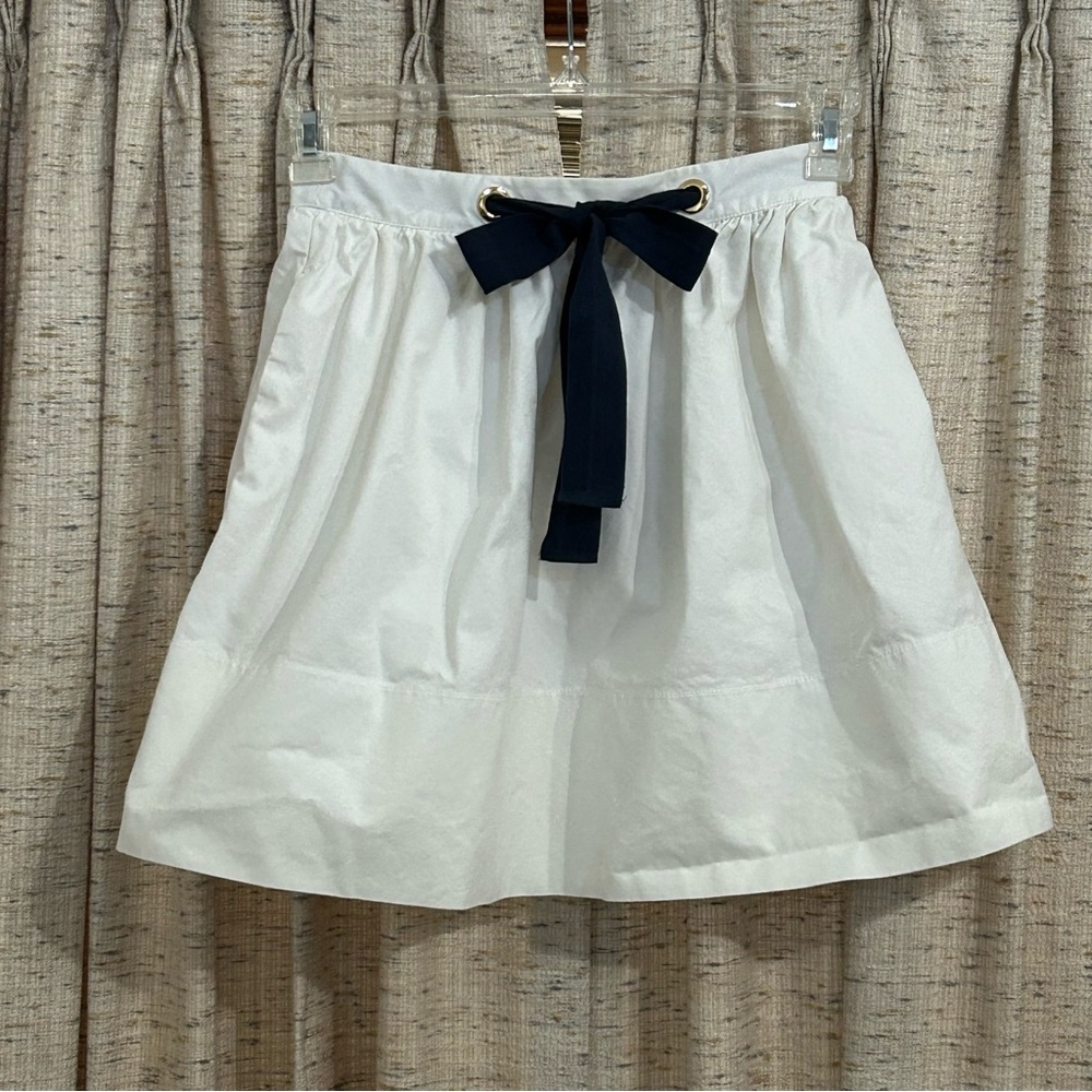 Kate Spade OOH LA LA Gathered Cotton Skirt